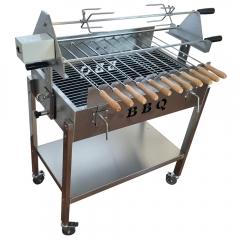 Turkey cyprus rotisserie BBQ grill for chicken meat shawarma kebab