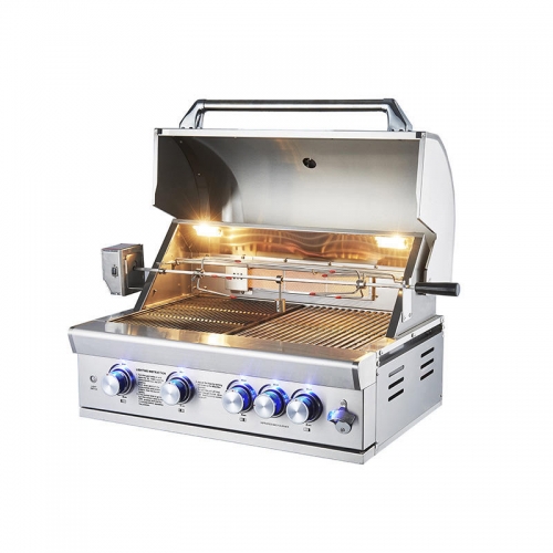 Stainless steel gas stove barbecue grill