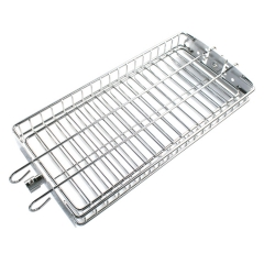 Adjustable Spit Rotisserie Multi Use BBQ Grill Basket BBQ accessories