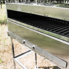 Picnic Camping Double Side Barbecue Charcoal Portable BBQ Grill