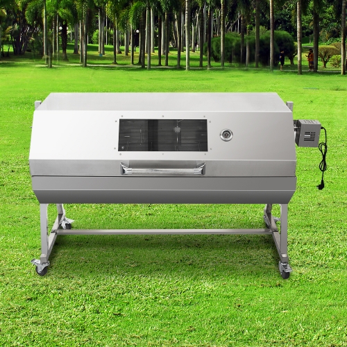 Charcoal outdoor chicken lamb BBQ Spit Roast machine , bbq rotisserie , pig grill