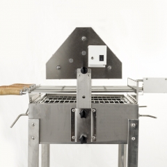 BBQ Cypriot kebab skewers top set Rotisserie with motor power