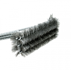 High quality BBQ Oven cleaning stainless Steel Grill brush