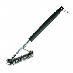 High quality BBQ Oven cleaning stainless Steel Grill brush