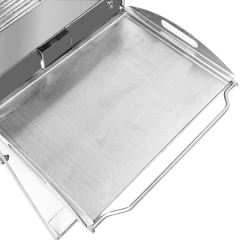 Cyprus BBQ:Portable Tote Lightweight Outdoor Camping Rotating Grill