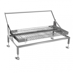 Portable Charcoal BBQ Grill: Compact Firepower for On-the-Go BBQs, Camping & Outdoor Adventures