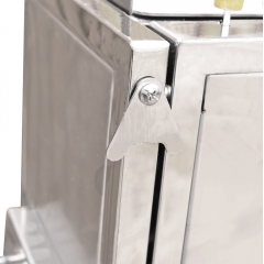 4-in-1 Camping Barbecue Grill | Grill + Griddle + Smoker + Fire Pit, All-in-One Outdoor Cookware