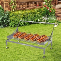 Portable Charcoal BBQ Grill: Compact Firepower for On-the-Go BBQs, Camping & Outdoor Adventures