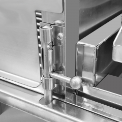 Stainless steel multifunctional charcoal Argentine barbecue grill