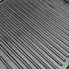 Square barbecue steak cast iron pan, purchase barbecue accessories