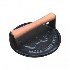 High quality cast iron meat patty press, hamburger patty maker