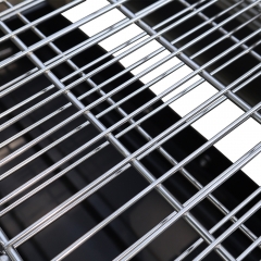 Outdoor camping stainless steel pedal flip 180 degree rotating barbecue grill