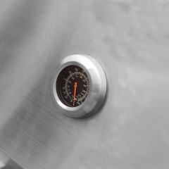 Double Location BBQ Spit Roaster Two Spit Grill Gas And Charcoal Pig Two Spit Roaster