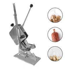 Stainless steel sausage bag sealing machine for kitchen supplies