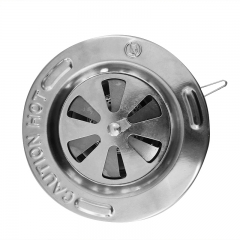 Multi functional portable 2-in-1 camping stove and heater.