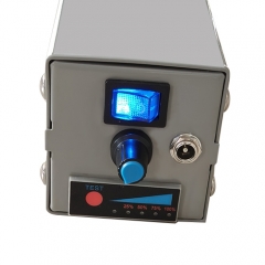 Cyprus barbecue motor with stainless steel display screen and adjustable speed