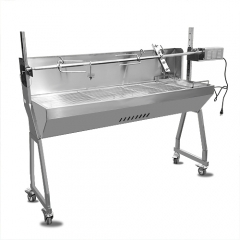 Outdoor barbecue stainless steel commercial electric rotisserie grill