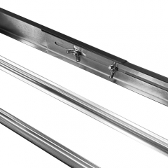 Portable outdoor camping barbecue stainless steel grill top barbecue skewer set