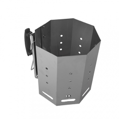Outdoor camping commercial large capacity stainless steel charcoal bucket